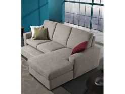 Divani letto con penisola in stile Moderno Con seduta fissa con forte sconto