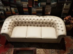 Divano 800 in Ecopelle non sfoderabile  di Artigianale scontato 50%