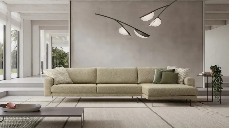 Divano a 4 posti modello Forest di Doimo salotti a prezzo riservato