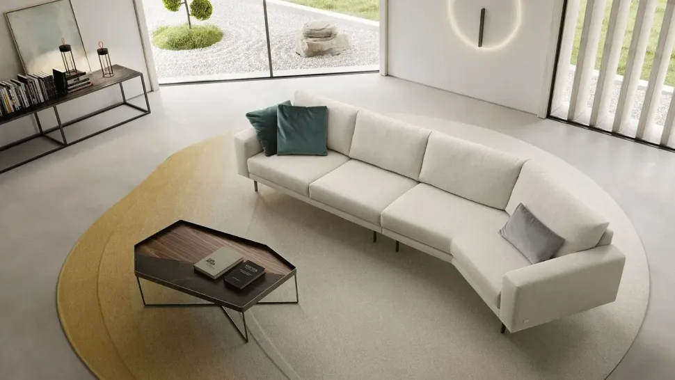 Divano a 4 posti modello Forest di Doimo salotti a prezzo riservato