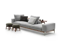 Divano a 4 posti modello Gregory di Flexform a prezzo riservato