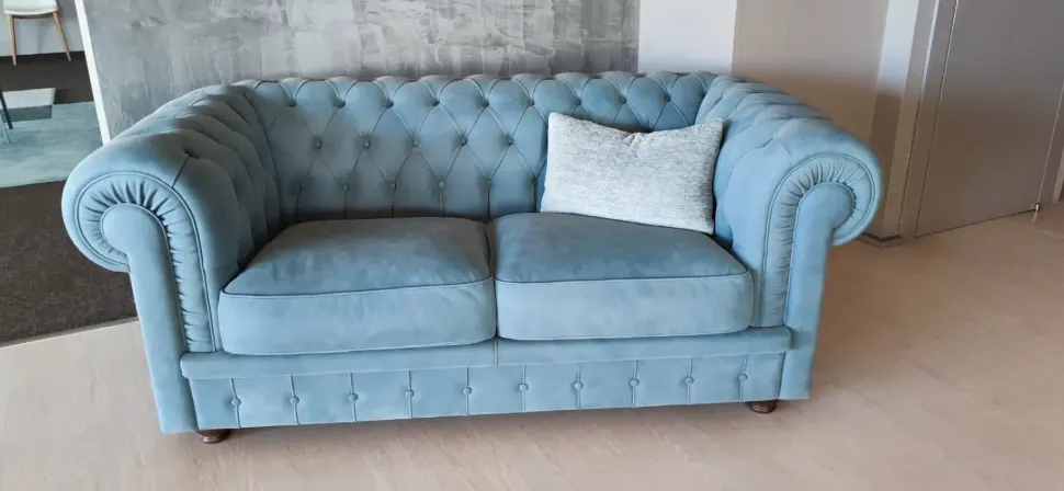 Divano a 2 posti modello Hermes di Franco ferri a prezzo riservato