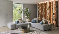 Divano a 3 posti modello Softbench di Flou a prezzo riservato