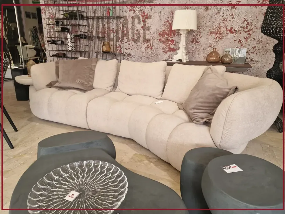 Divano Abbracci in Tessuto Franco ferri a prezzo ribassato