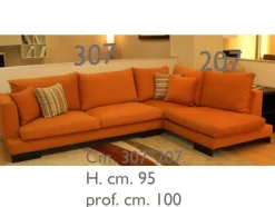 Divano angolare Aliante Artigianale con forte sconto
