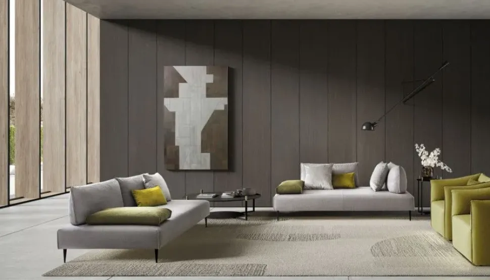 Divano angolare Bacio Le comfort a prezzo scontato