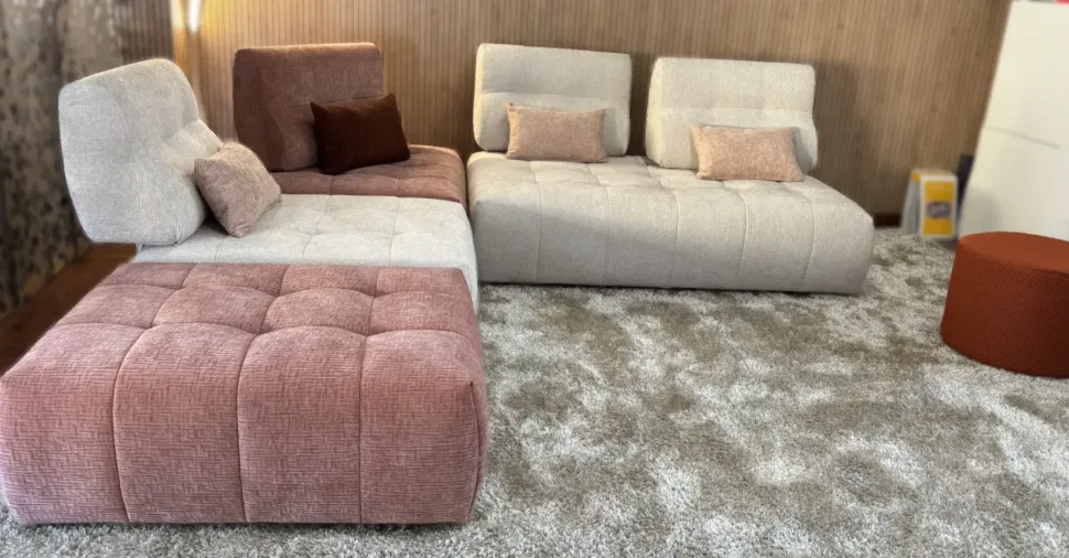 Divano Angolare Bayron Artigianale in Offerta Outlet a 4900€