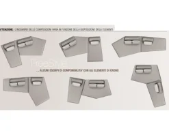 Divano angolare Crono Artigianale: con uno SCONTO ESCLUSIVO del 25%