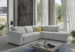 Divano angolare Divano a molle insacchettate  altissima qualita Md work in Offerta Outlet