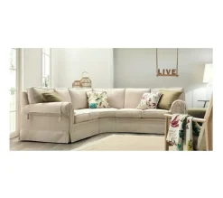 Divano angolare Divano angolare piuma modello fiore Md work ad un prezzo conveniente