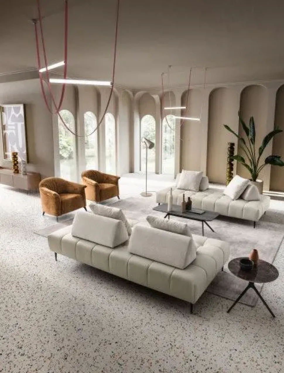 Divano angolare Divano modello bowie Le comfort in Offerta Outlet