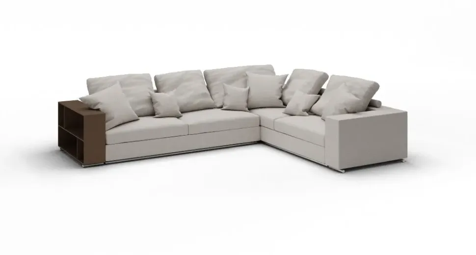 Divano angolare Groundpiece Design SCONTATO a prezzo riservato