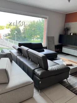 Divano angolare in Pelle Artigianale a prezzo scontato