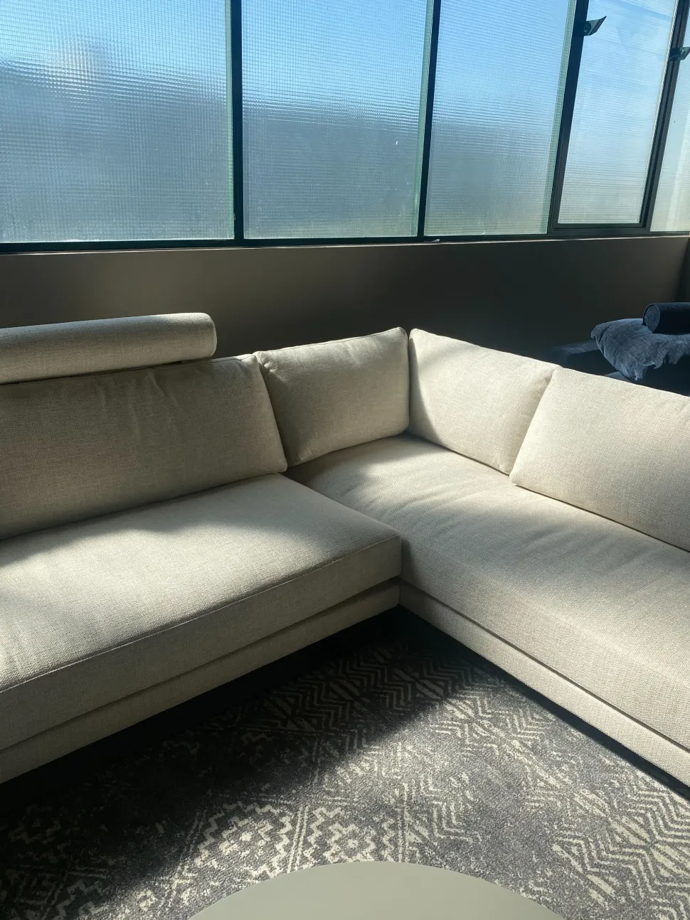 Divano angolare in Tessuto Poliform a prezzo scontato