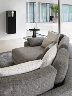 Divano Angolare in Tessuto My place di Flou