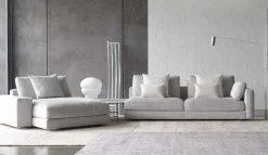 Divano Angolare in Tessuto My place di Flou