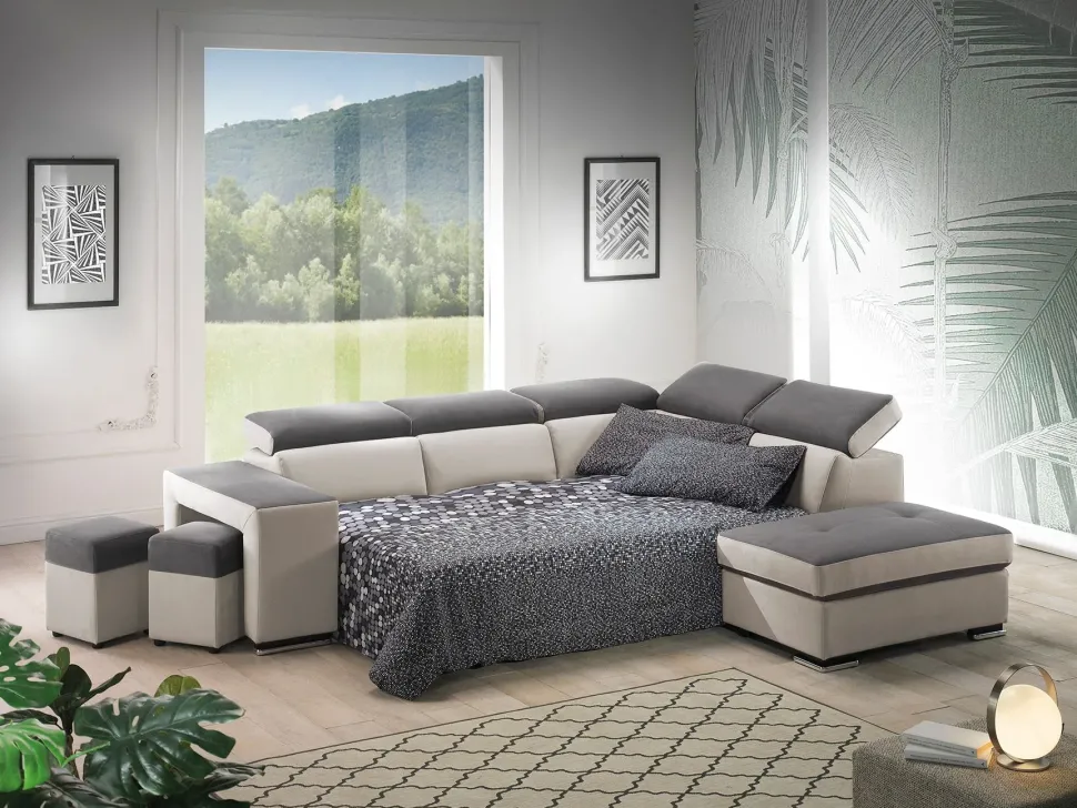 Divano angolare Lucia Artigianale PREZZI OUTLET