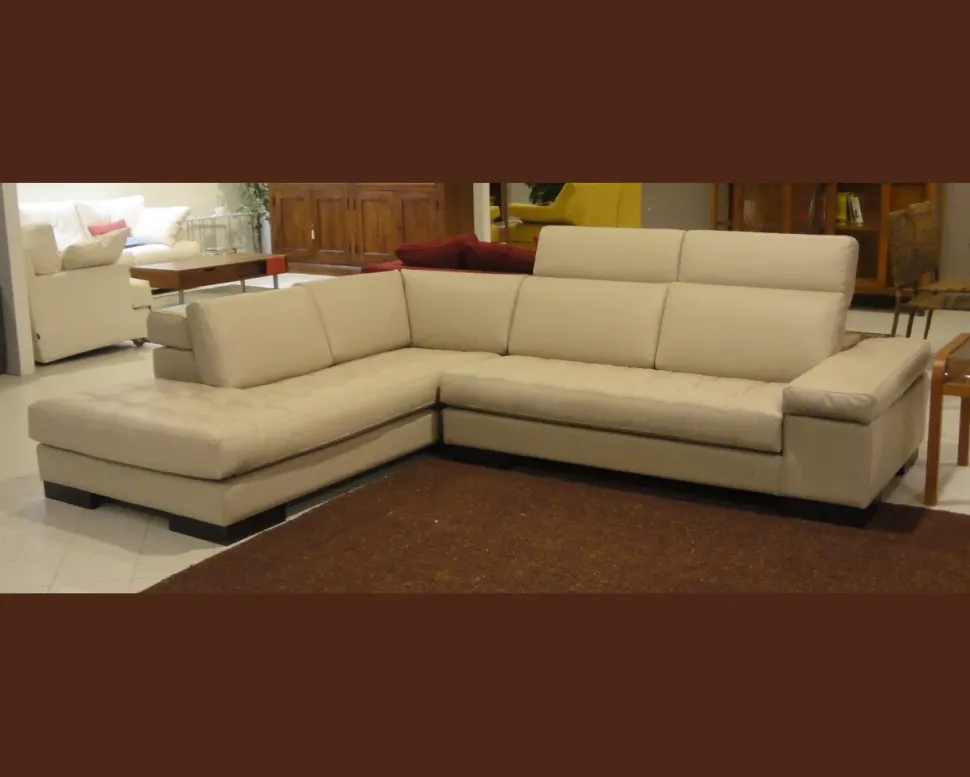 Divano angolare Luxury Gimas salotti PREZZI OUTLET