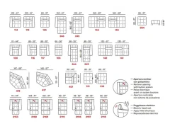 Divano angolare Max divani Leonardo PREZZI OUTLET sconto 30%