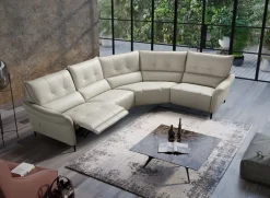 Divano angolare Max divani Leonardo PREZZI OUTLET sconto 30%