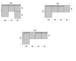 Divano angolare Merlino Md work: con uno SCONTO ESCLUSIVO del 45%