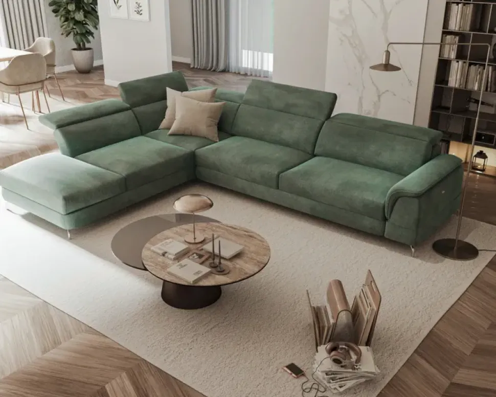 Divano Angolare Mod gaia di Collezione esclusiva a prezzo ribassato