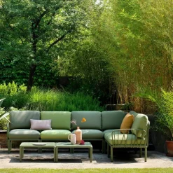 Divano angolare Nardi in tessuto poliuretano a prezzo Outlet!