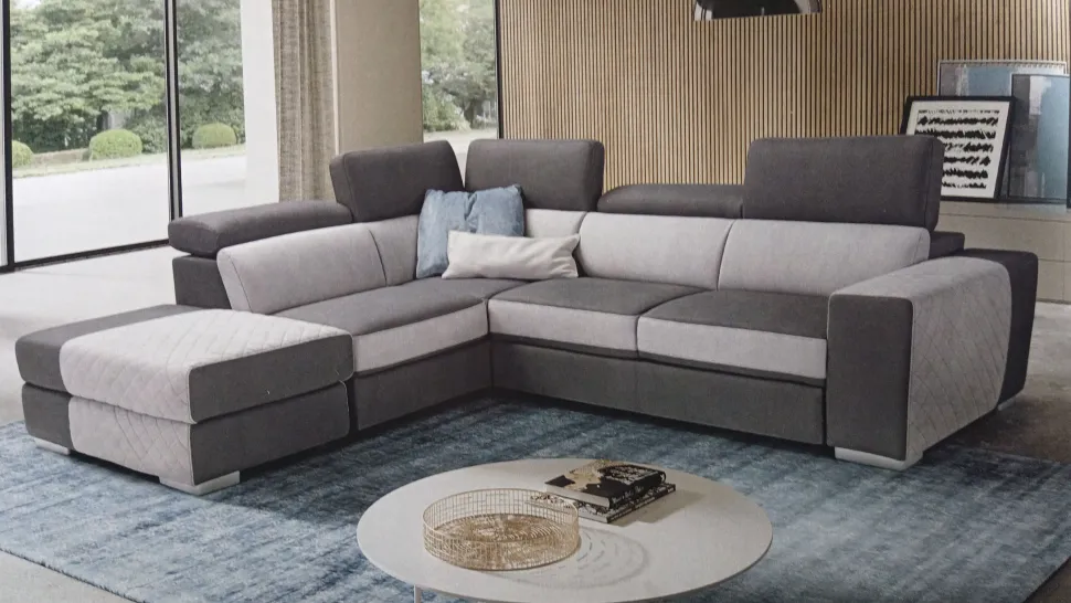 Divano angolare Nettuno in Offerta Outlet a 1750€! Artigianale, terminale.