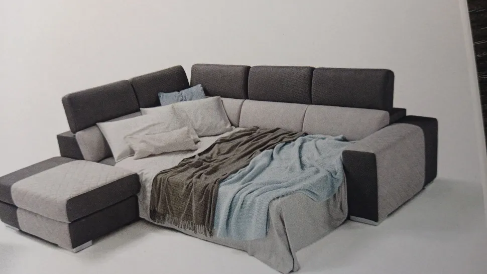 Divano angolare Nettuno in Offerta Outlet a 1750€! Artigianale, terminale.