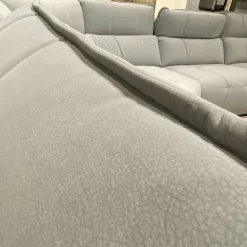 Divano angolare tessuto in poliuretano Franco ferri in Offerta Outlet