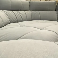 Divano angolare tessuto in poliuretano Franco ferri in Offerta Outlet