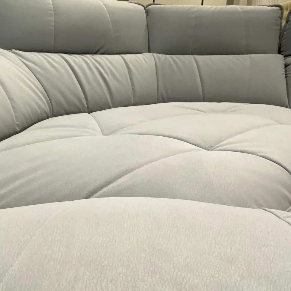 Divano angolare tessuto in poliuretano Franco ferri in Offerta Outlet