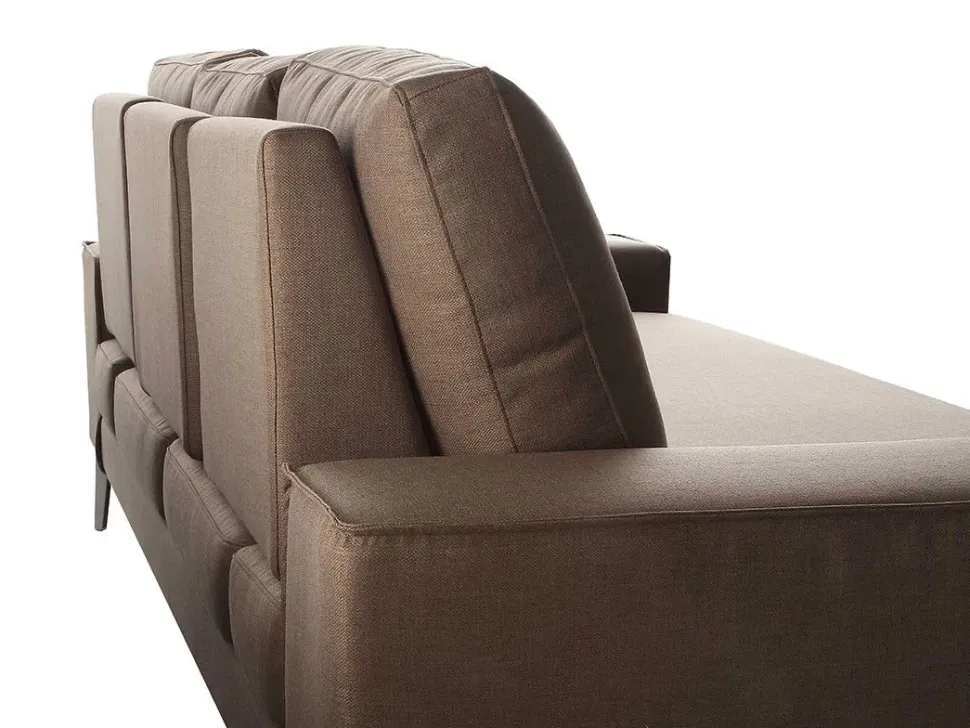 Divano angolare tessuto in poliuretano Crippa salotti a prezzo scontato