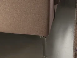 Divano angolare tessuto in poliuretano Crippa salotti a prezzo scontato
