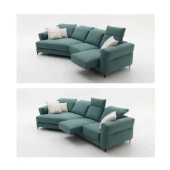 Divano Artigianale Luna blu PREZZI OUTLET sconto 30%