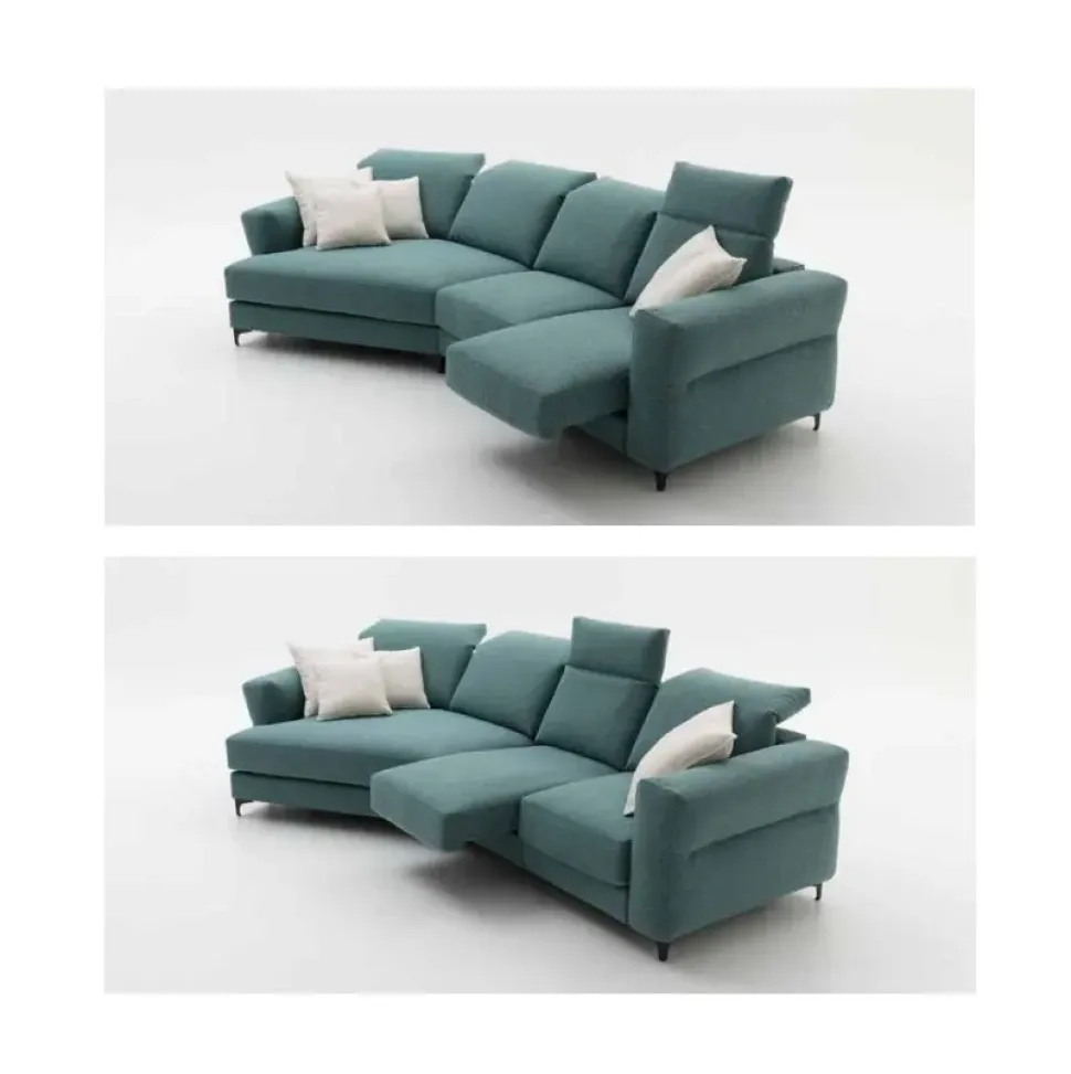 Divano Artigianale Luna blu PREZZI OUTLET sconto 30%