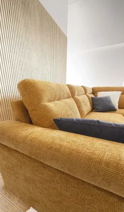 Divano Bellargo b in Tessuto sfoderabile di Le comfort scontato 34%