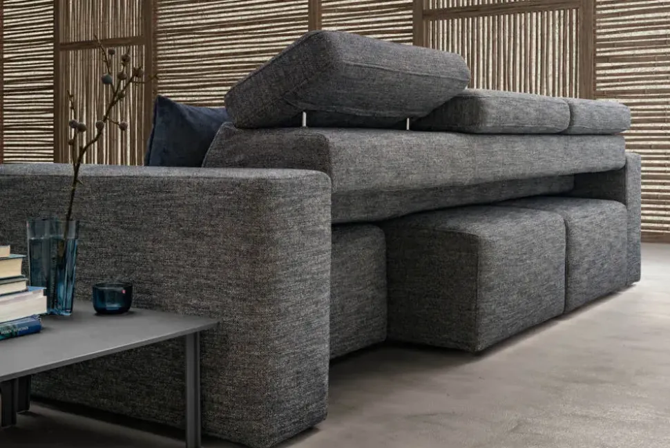 Divano Best in Tessuto sfoderabile di Samoa scontato 35%