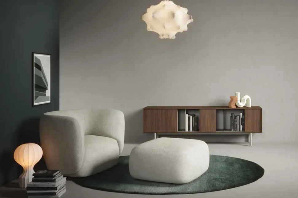 Divano Blosson in Tessuto sfoderabile di Novamobili scontato 30%