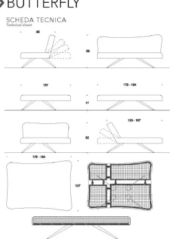 Divano Butterfly Family bedding ad un prezzo imperdibile