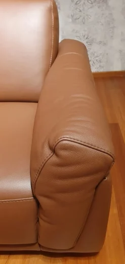 Divano Calia Mod. Quadra, pelle, PREZZI OUTLET, -45%