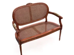 Divano classico pelle Divanetto  di Artigianale con sconto del - 65%