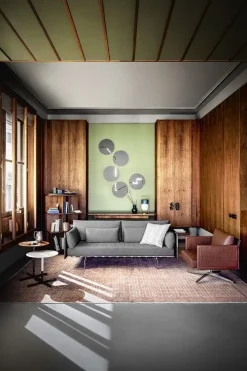 Divano Clayton in Pelle Poltrona frau a prezzo scontato