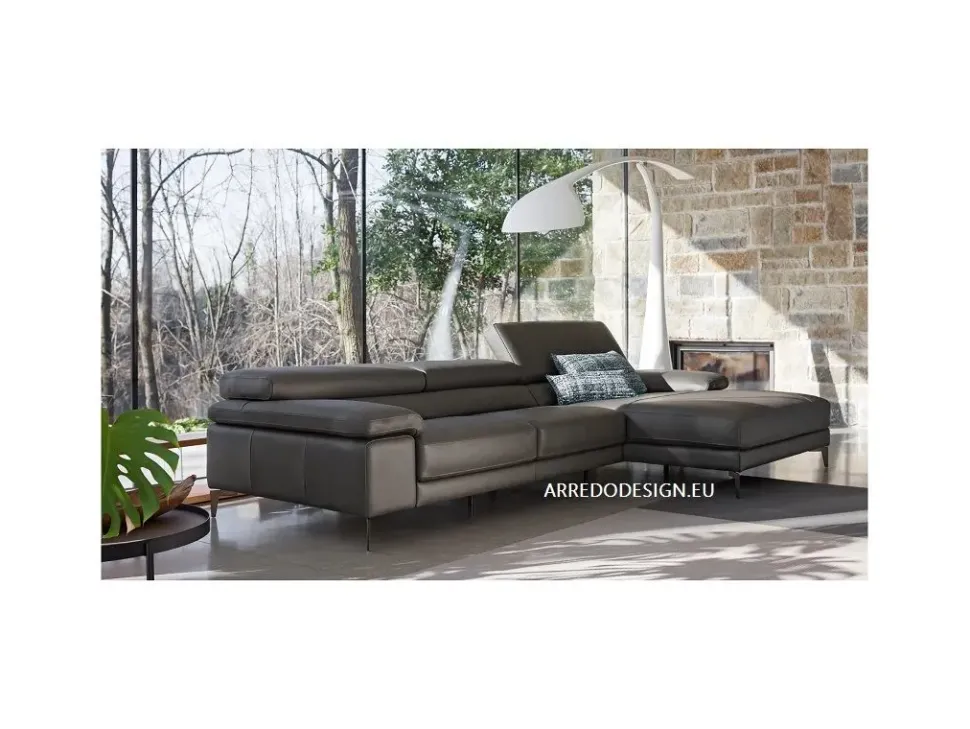 Divano Con penisola * paris Doimo salotti in Offerta Outlet a 3820 Euro