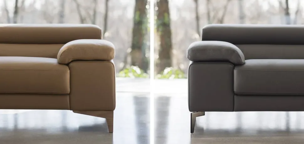 Divano Con penisola * paris Doimo salotti in Offerta Outlet a 3820 Euro