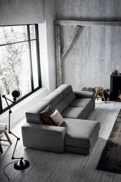 Divano con penisola AJAR Felis a PREZZI OUTLET