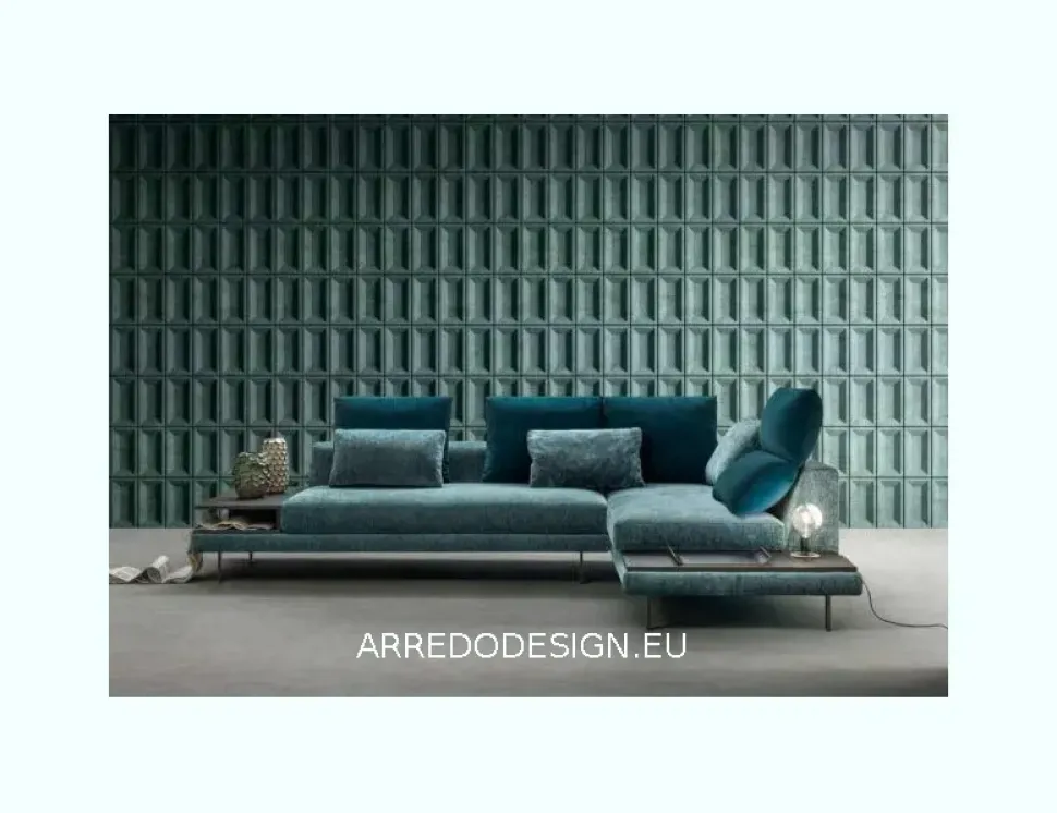 Divano Con penisola Ares Samoa in Offerta Outlet a 2041 Euro