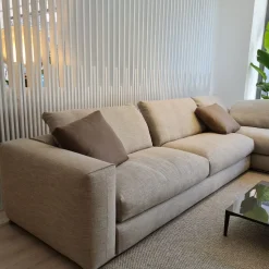 Divano con penisola Asolo Flexform OFFERTA OUTLET