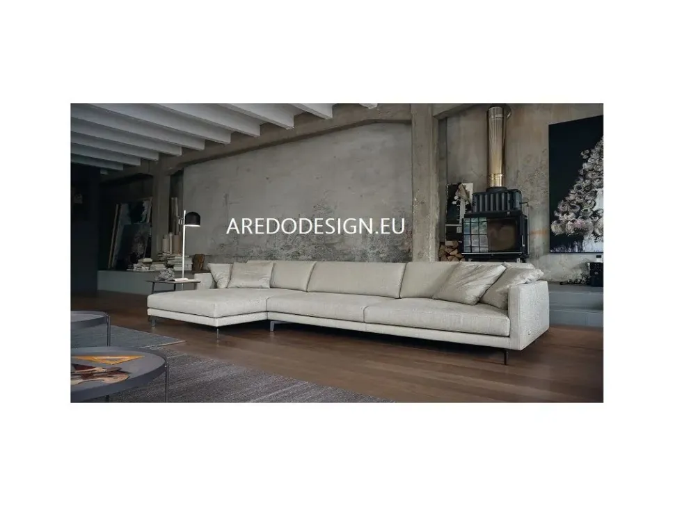 Divano con penisola Bart Doimo salotti in Tessuto a 3625€