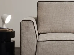 Divano con penisola Beauty Crippa divani&letti a PREZZO OUTLET